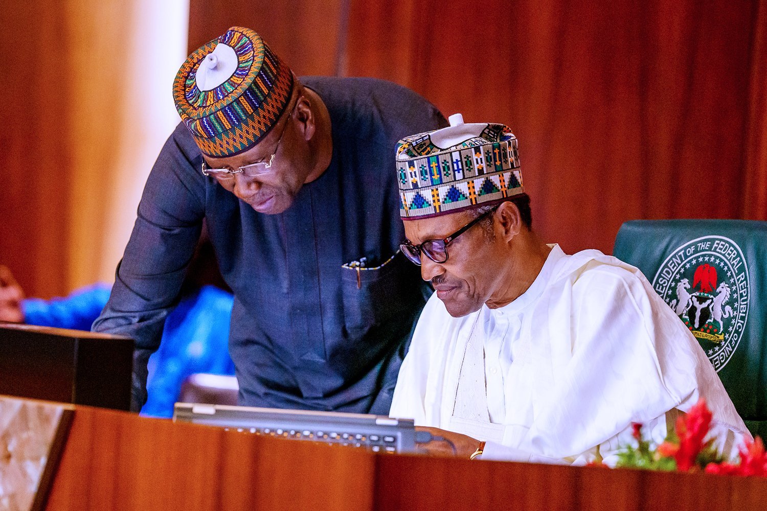 boss mustapha and buhari