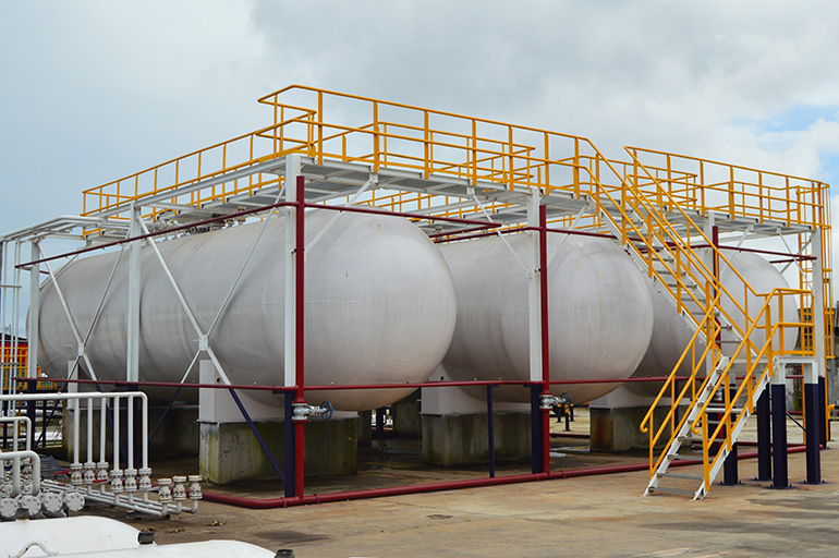 gas distribution