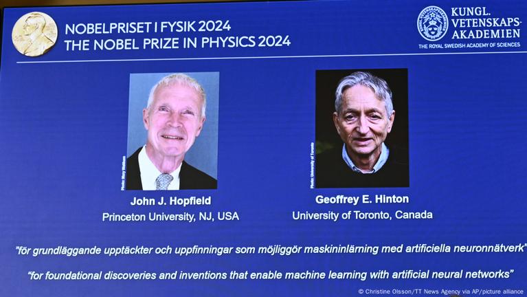 John Hopfield and Geoffrey Hinton