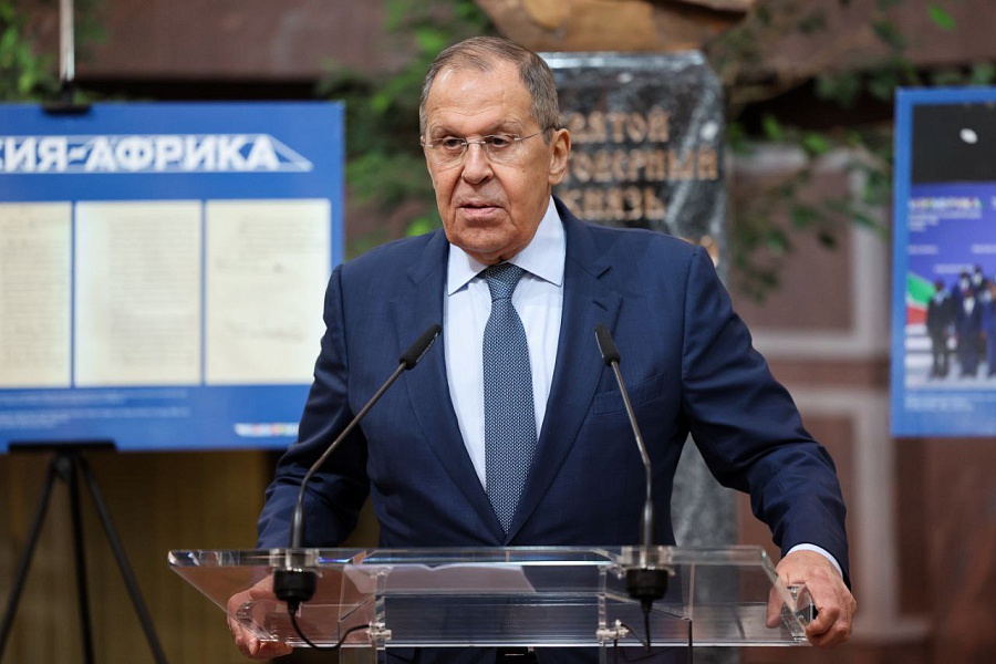 Russian Foreign Ministry Department Sergey Lavrov