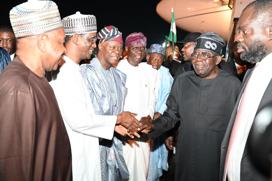 tinubu is back