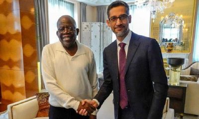 tinubu Sundar Pichai