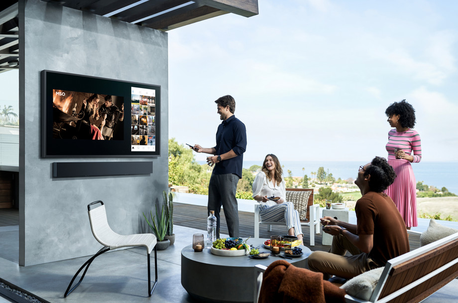 Samsung 4K TV Terrace