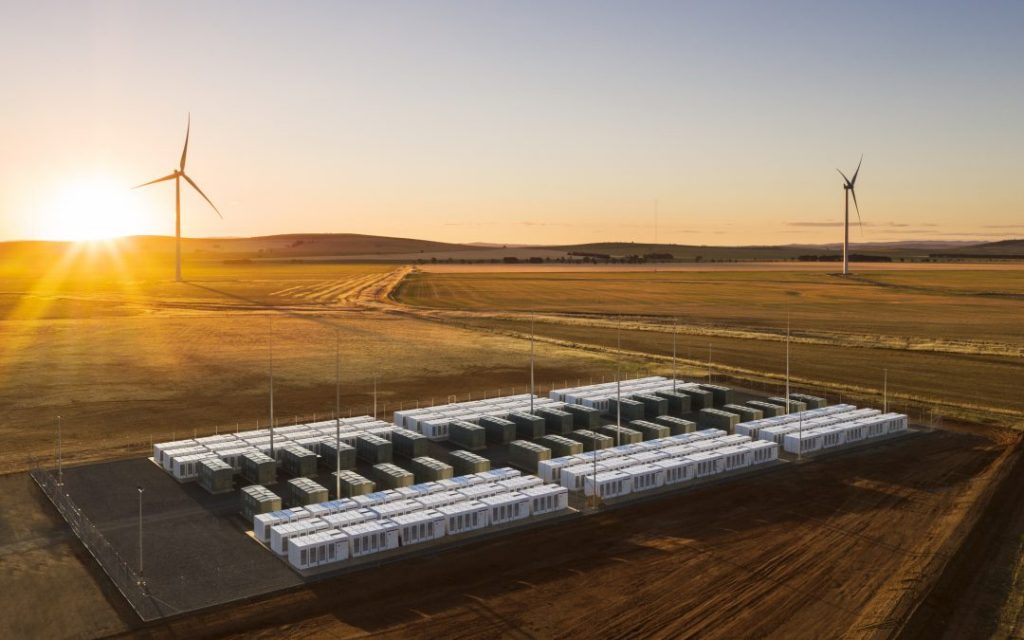 Tesla big battery in South Australia