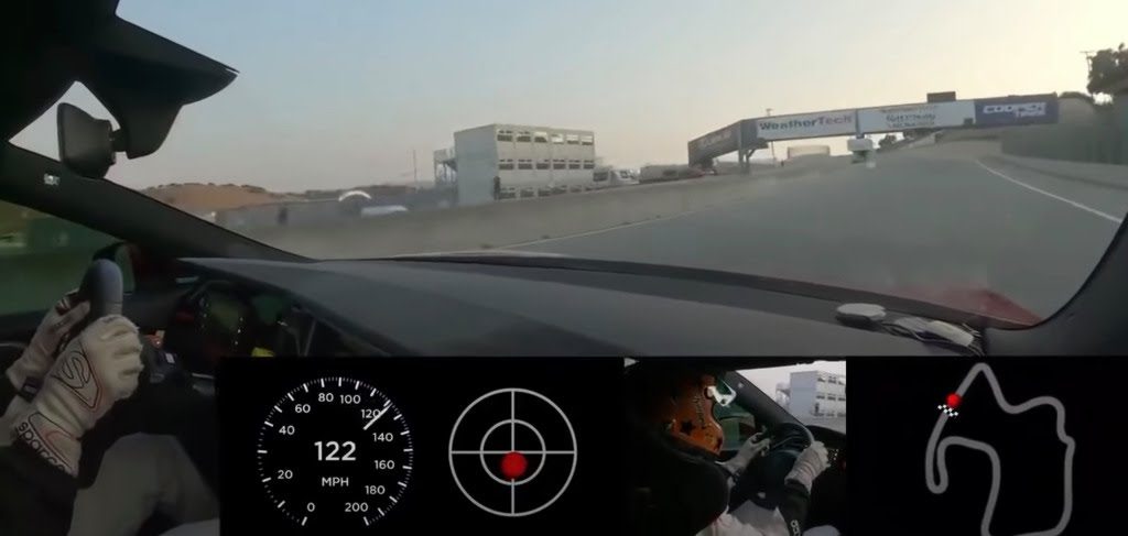 Watch Tesla’s new Model S tri-motor Plaid prototype run lap faster than McLaren P1