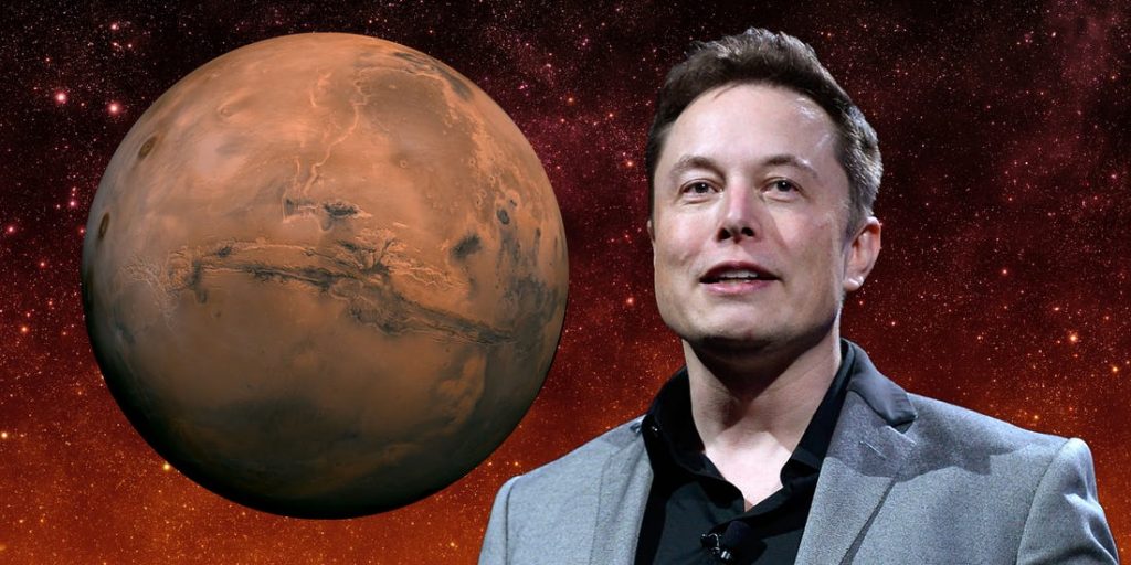 Elon Musk Mars Tesla SpaceX
