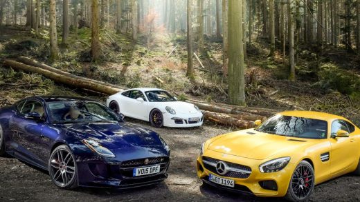 Mercedes, Jaguar, and Porsche 2020