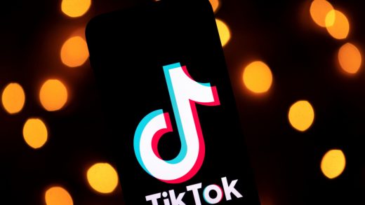 This photo taken on November 21, 2019, shows the logo of the social media video sharing app Tiktok displayed on a tablet screen in Paris. (Photo by Lionel BONAVENTURE / AFP) (Photo by LIONEL BONAVENTURE/AFP via Getty Images)