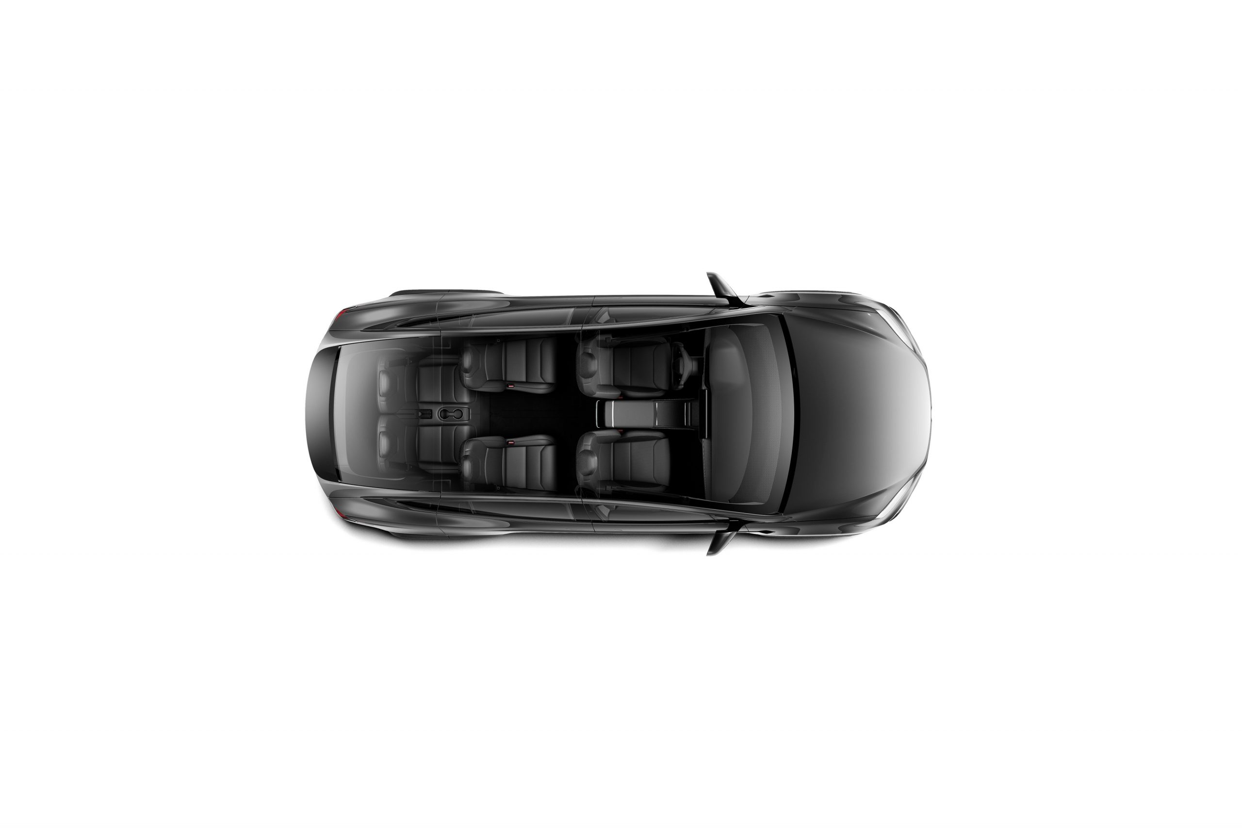 Tesla Model X Six-Seat Configuration (Credit: Tesla)