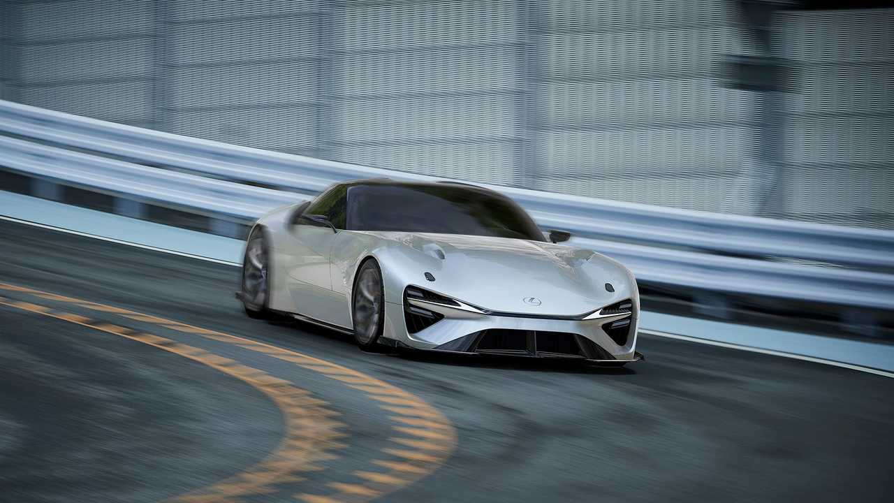 Lexus Releases Photos Of Its Stunning "Future Electric Sports Car"
