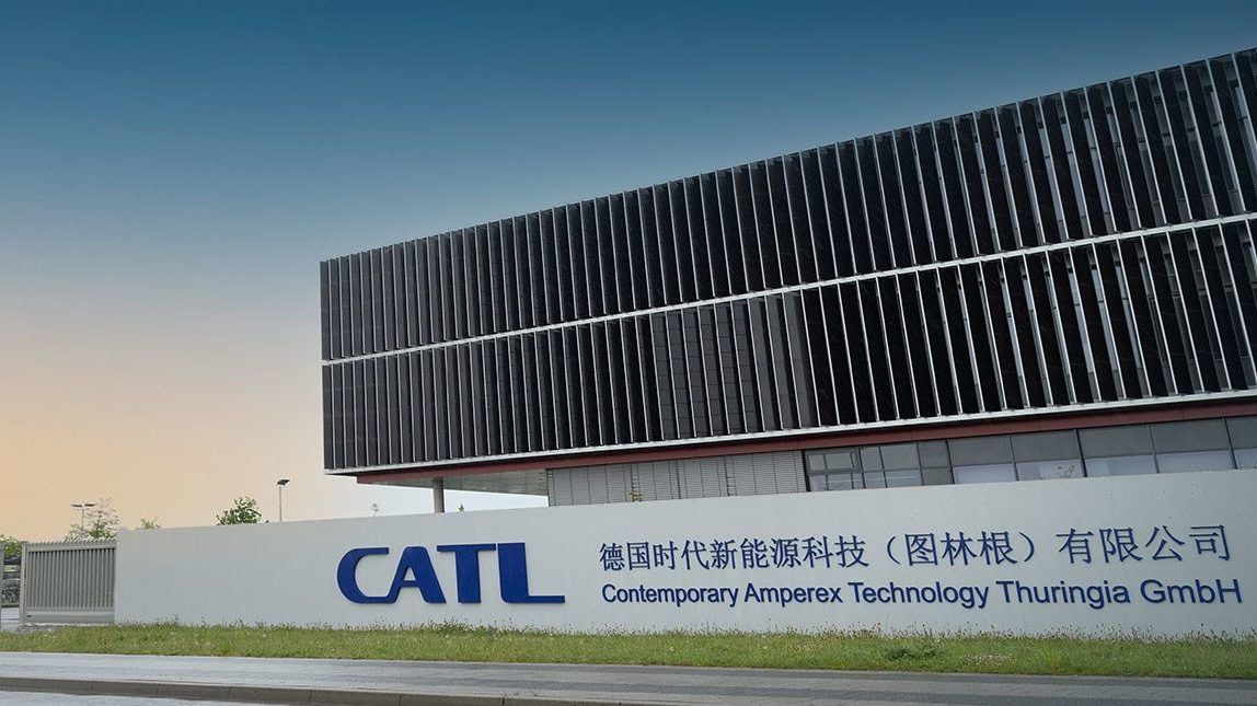 Tesla supplier CATL battery plant in Germany