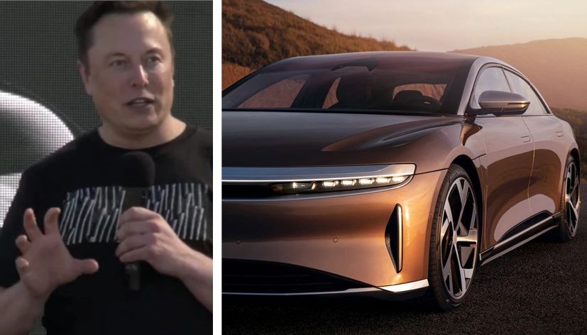 Elon Musk and Lucid
