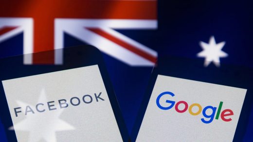 Australia Google Facebook