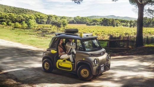 This cute EV off-road buggy concept arrived just in time for the weekend