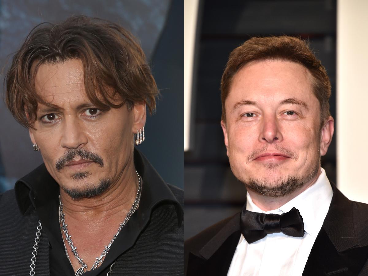 Johnny Depp and Elon Musk