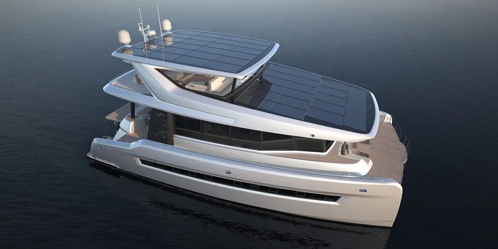 Soel Yachts unveils 62 ft solar electric catamaran