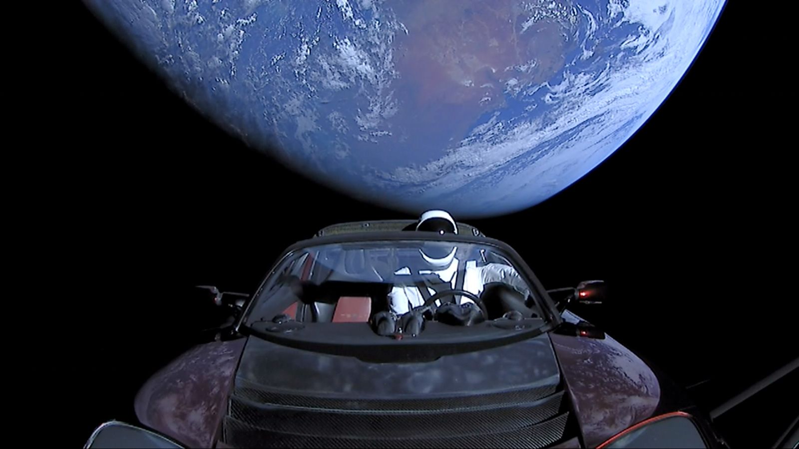 SpaceX put Elon Musk’s Tesla into space five years ago. Where is it now?